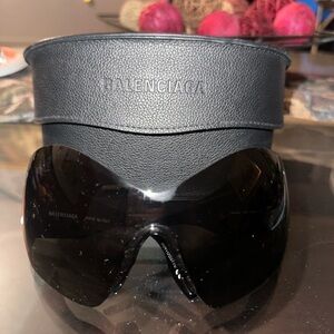 Balenciaga Black Sunglasses